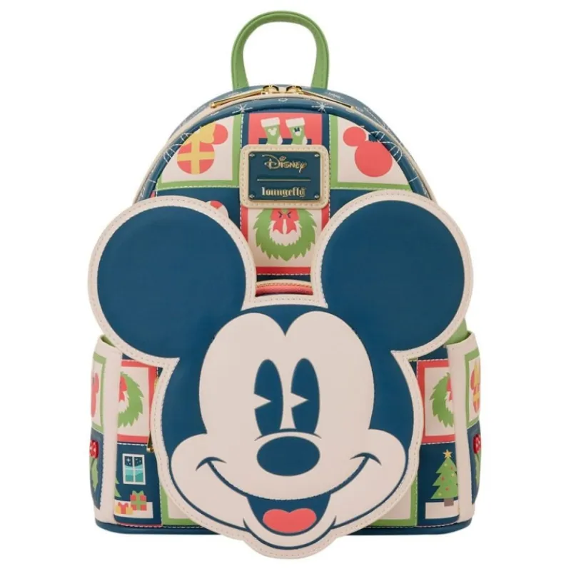 Clearance Disney by Mochila Mini Mickey y Minnie Holiday Películas Y Personajes De Disney ·Mickey & Minnie|Bolsos Y Carteras Disney
