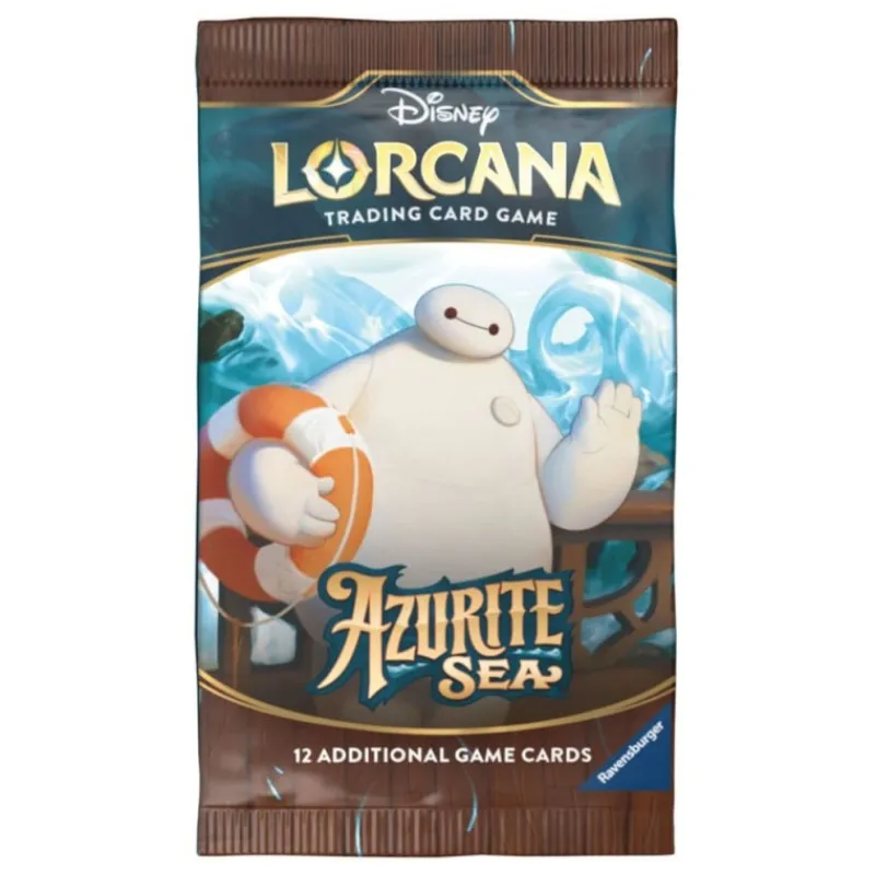 Otros Fabricantes Más Regalos De Disney|Películas Y Personajes De Disney ·Mickey & Minnie^Disney Lorcana TCG Azurite Sea sobre de cartas