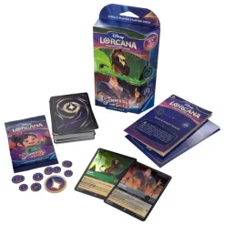 Best Disney Lorcana TCG Shimmering Skies Mazo de Inicio Inglés Más Regalos De Disney|Películas Y Personajes De Disney ·El Rey León