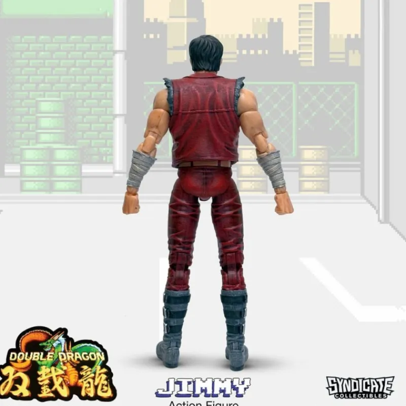 Syndicate Collectibles Descuentos Gaming^Double Dragon Figura Deluxe 1/12 Jimmy 18 cm