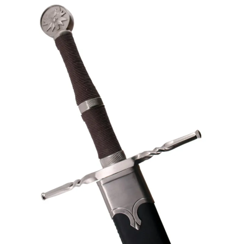 Amont Armas, Espadas Y Escudos Disfraces|Regalos Y Coleccionismo Para Gamers - Cosas De Videojuegos Míticos^Espada de acero lobuna Geralt de Rivia The Witcher