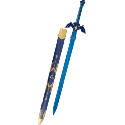 Amont Regalos Y Coleccionismo Para Gamers - Cosas De Videojuegos Míticos|Descuentos Gaming^Espada Legend of Zelda acero con soporte 100 cm