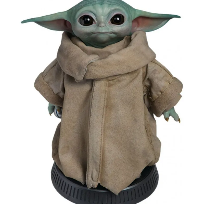 Sideshow Collectibles The Mandalorian|Regalos Star Wars Por Personaje ^Estatua 1:1 Baby Yoda Grogu The Mandalorian 42 cm