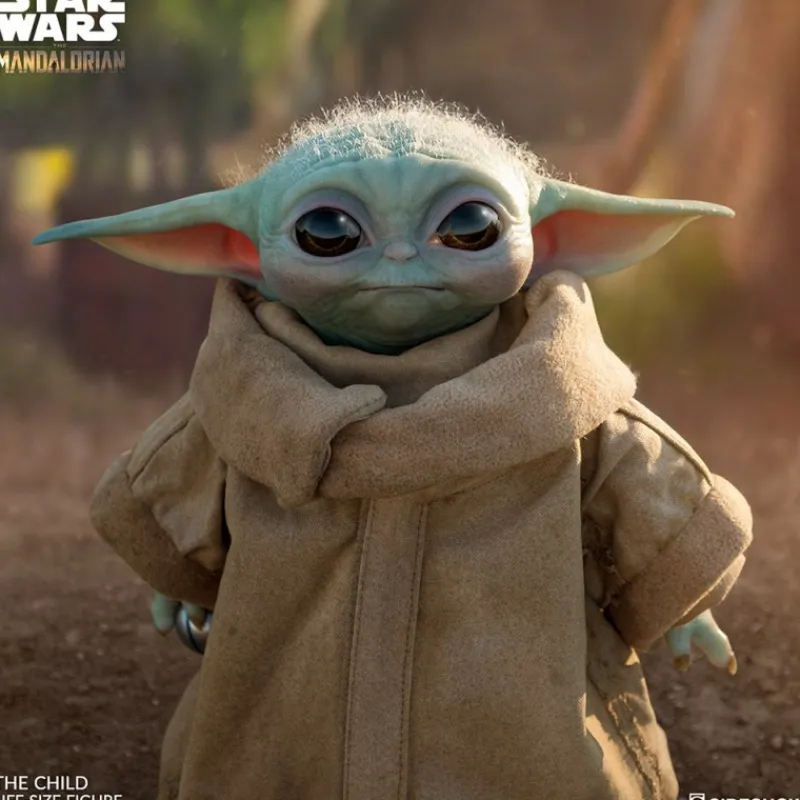 Sideshow Collectibles The Mandalorian|Regalos Star Wars Por Personaje ^Estatua 1:1 Baby Yoda Grogu The Mandalorian 42 cm