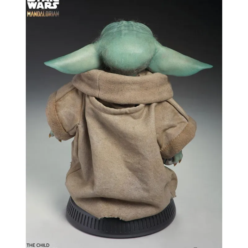 Sideshow Collectibles The Mandalorian|Regalos Star Wars Por Personaje ^Estatua 1:1 Baby Yoda Grogu The Mandalorian 42 cm
