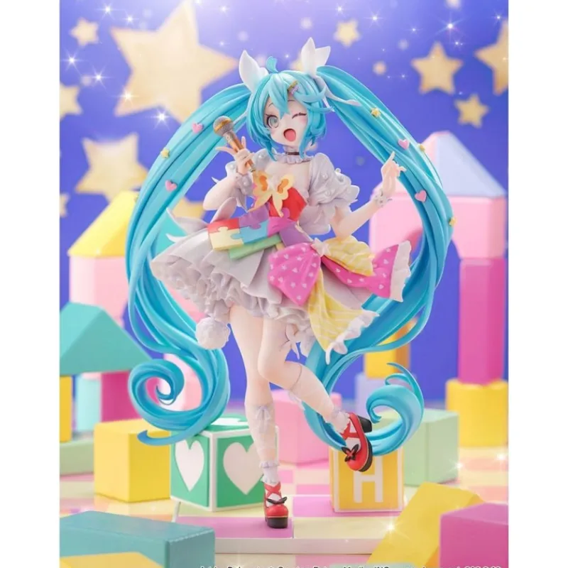 Hot Estatua 1/7 Hatsune Miku Expo 2023 VR Ver. 26 cm Figuras