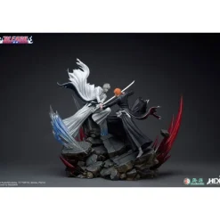 Clearance Estatua 1/6 Ichigo Kurosaki vs Hollow Ichigo 56 cm - Bleach Figuras