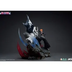 Clearance Estatua 1/6 Ichigo Kurosaki vs Hollow Ichigo 56 cm - Bleach Figuras