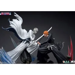 Clearance Estatua 1/6 Ichigo Kurosaki vs Hollow Ichigo 56 cm - Bleach Figuras