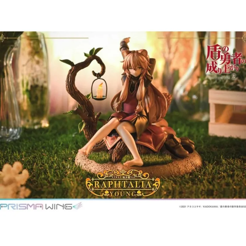 Prime 1 Studio Figuras^Estatua 1/7 Raphtalia Young Version PVC Prisma Wing 15 cm