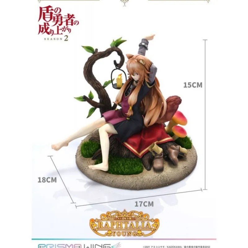 Prime 1 Studio Figuras^Estatua 1/7 Raphtalia Young Version PVC Prisma Wing 15 cm