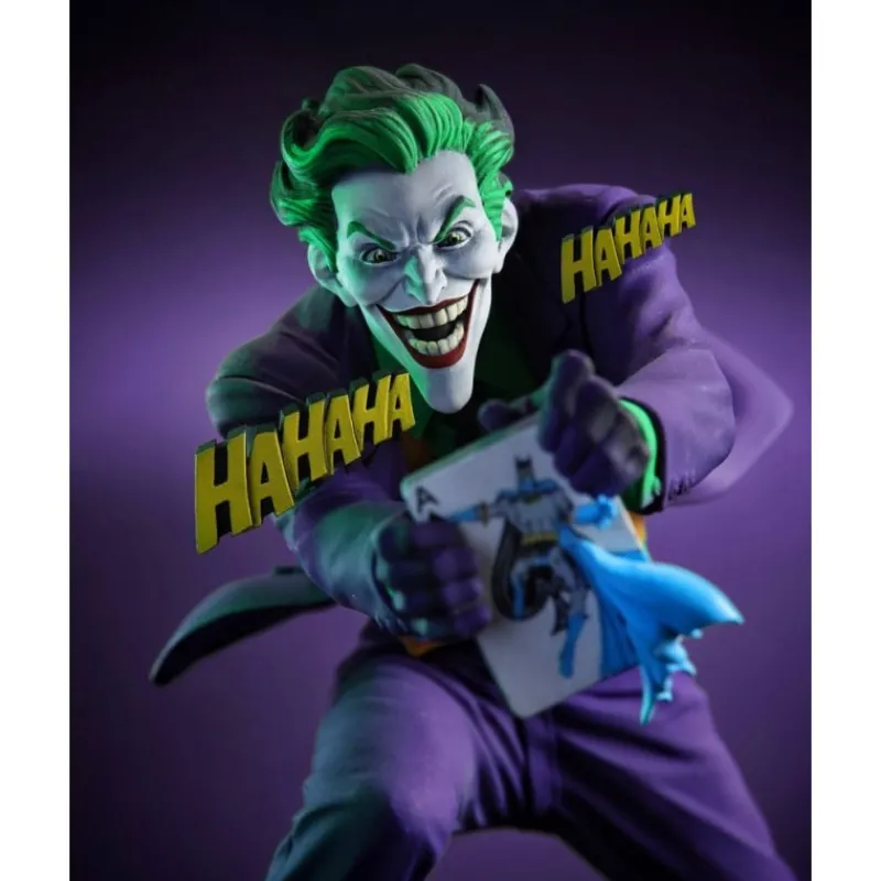 McFarlane Toys Regalos De Villanos Dc|Figuras Dc^Estatua 1/10 The Joker: Purple Craze de Neal Adams 14 cm