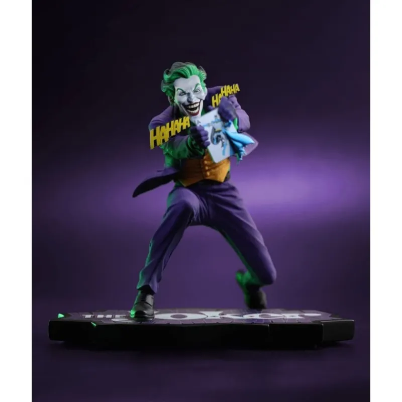 McFarlane Toys Regalos De Villanos Dc|Figuras Dc^Estatua 1/10 The Joker: Purple Craze de Neal Adams 14 cm