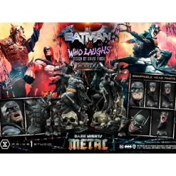 Clearance Estatua Batman VS Batman Who Laughs 67 cm Regalos De Superhéroes Dc|Regalos De Villanos Dc