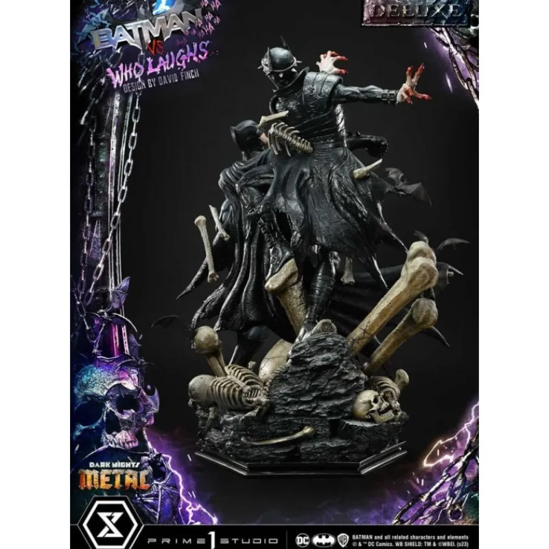 Clearance Estatua Batman VS Batman Who Laughs 67 cm Regalos De Superhéroes Dc|Regalos De Villanos Dc