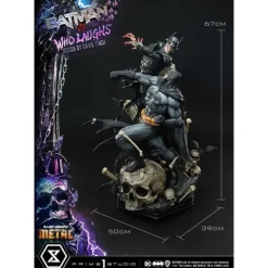 Clearance Estatua Batman VS Batman Who Laughs 67 cm Regalos De Superhéroes Dc|Regalos De Villanos Dc