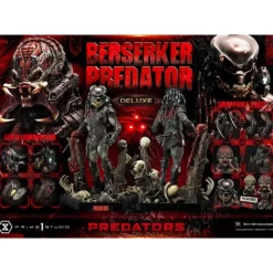 Prime 1 Studio Alien Y Predator^Estatua Berserker Predator Deluxe 100 cm con LED