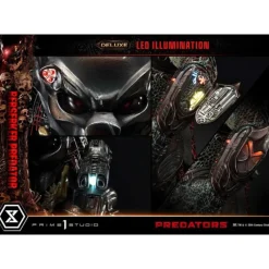 Prime 1 Studio Alien Y Predator^Estatua Berserker Predator Deluxe 100 cm con LED