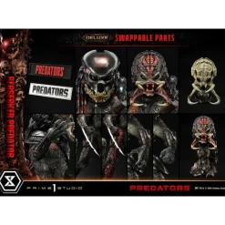 Prime 1 Studio Alien Y Predator^Estatua Berserker Predator Deluxe 100 cm con LED
