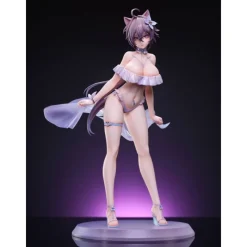 Best Estatua Cat-like Girlfriend Evangeline 28 cm PVC Figuras