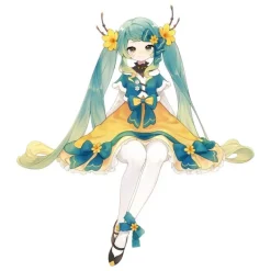 Hot Estatua de PVC Noodle Stopper Hatsune Miku 2025 Chinese New Year Ver. 14 cm Figuras