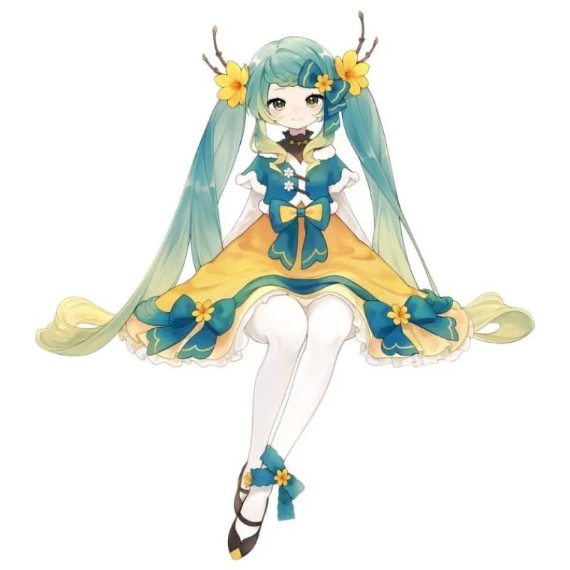 Hot Estatua de PVC Noodle Stopper Hatsune Miku 2025 Chinese New Year Ver. 14 cm Figuras
