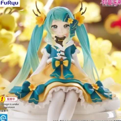 Hot Estatua de PVC Noodle Stopper Hatsune Miku 2025 Chinese New Year Ver. 14 cm Figuras