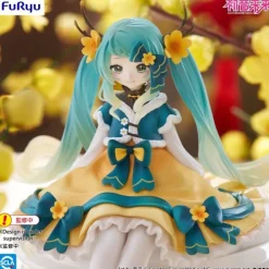 Hot Estatua de PVC Noodle Stopper Hatsune Miku 2025 Chinese New Year Ver. 14 cm Figuras