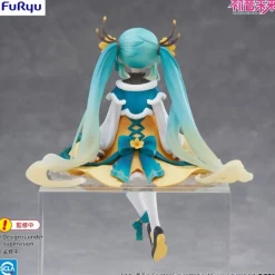 Hot Estatua de PVC Noodle Stopper Hatsune Miku 2025 Chinese New Year Ver. 14 cm Figuras