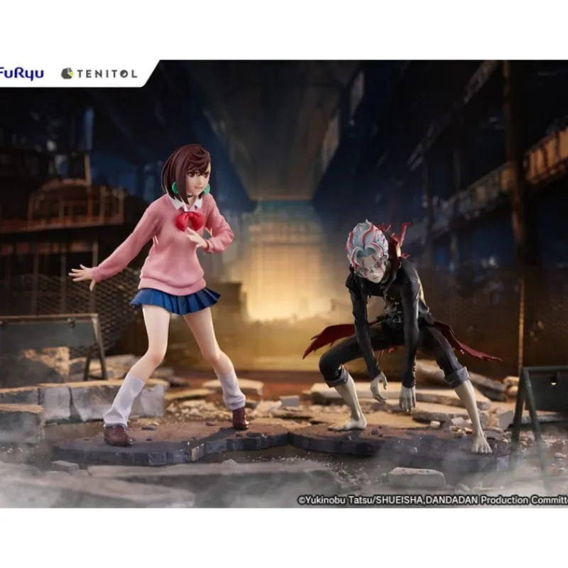 Clearance Estatua de PVC Tenitol Momo de Dandadan 19 cm Figuras