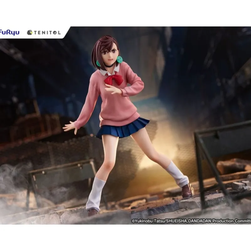 Clearance Estatua de PVC Tenitol Momo de Dandadan 19 cm Figuras