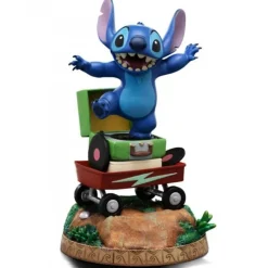 Iron Studios Películas Y Personajes De Disney ·Lilo Y Stitch|Figuras Disney De Colección ^Estatua de Stitch 1/10 Art Scale 17 cm de