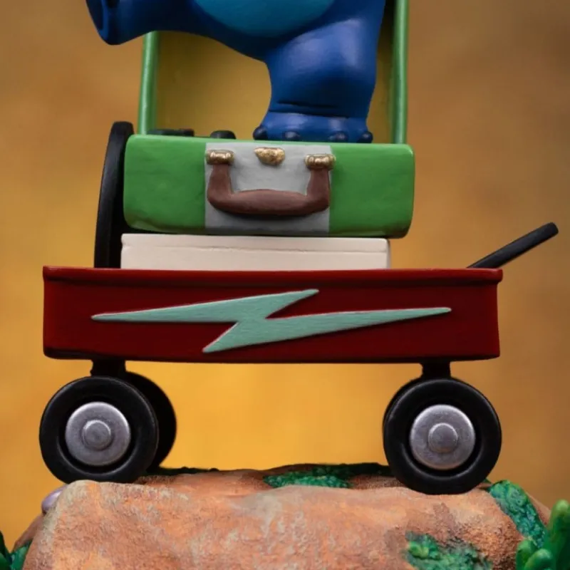 Iron Studios Películas Y Personajes De Disney ·Lilo Y Stitch|Figuras Disney De Colección ^Estatua de Stitch 1/10 Art Scale 17 cm de
