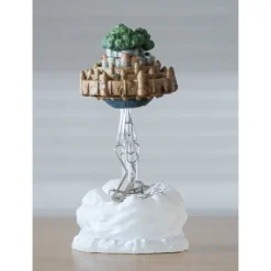 Semic Coleccionismo Ghibli^Estatua El Castillo en el Cielo Magnet Flying Castle 13 cm