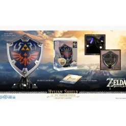 First 4 Figures Regalos Y Coleccionismo Para Gamers - Cosas De Videojuegos Míticos|Descuentos Gaming^Estatua Escudo Hyliano Zelda 29 cm Collector's Edition Zelda
