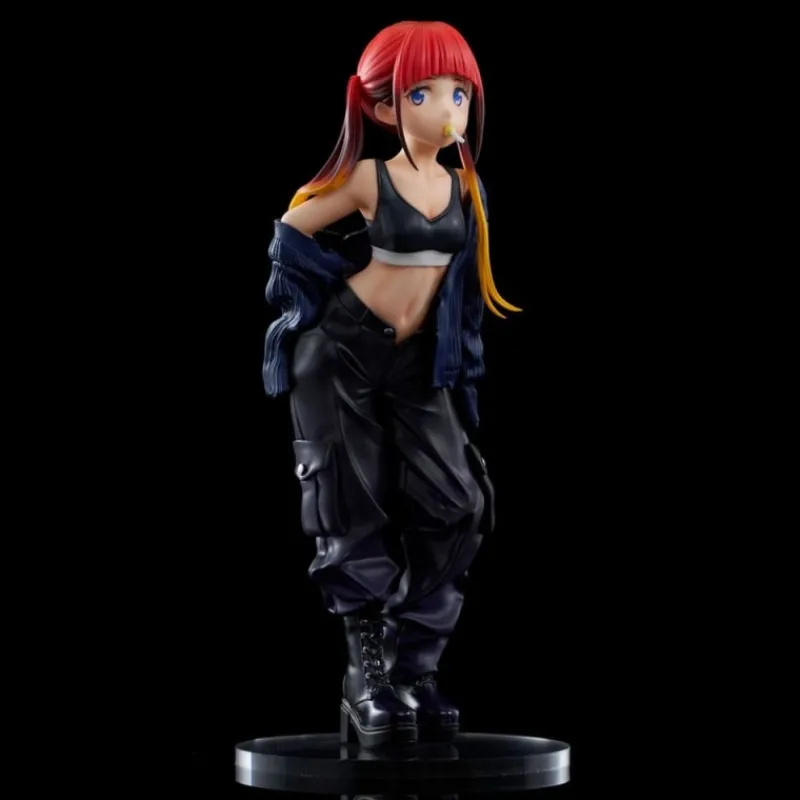 New Estatua Gridman Universe Zozo Black Collection Chise Asukagawa 21 cm Figuras