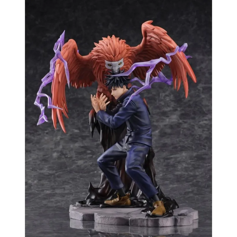 Hot Estatua Jujutsu Kaisen PVC Megumi Fushiguro 28cm Figuras