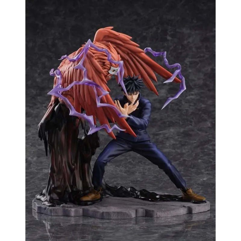 Hot Estatua Jujutsu Kaisen PVC Megumi Fushiguro 28cm Figuras