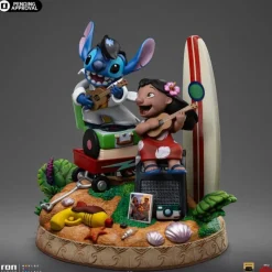 Outlet Estatua Lilo & Stitch 1/10 Deluxe Art Scale 20 cm Películas Y Personajes De Disney ·Lilo Y Stitch|Figuras Disney De Colección