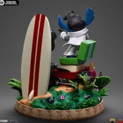 Outlet Estatua Lilo & Stitch 1/10 Deluxe Art Scale 20 cm Películas Y Personajes De Disney ·Lilo Y Stitch|Figuras Disney De Colección
