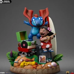 Outlet Estatua Lilo & Stitch 1/10 Deluxe Art Scale 20 cm Películas Y Personajes De Disney ·Lilo Y Stitch|Figuras Disney De Colección