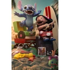 Outlet Estatua Lilo & Stitch 1/10 Deluxe Art Scale 20 cm Películas Y Personajes De Disney ·Lilo Y Stitch|Figuras Disney De Colección