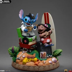 Outlet Estatua Lilo & Stitch 1/10 Deluxe Art Scale 20 cm Películas Y Personajes De Disney ·Lilo Y Stitch|Figuras Disney De Colección