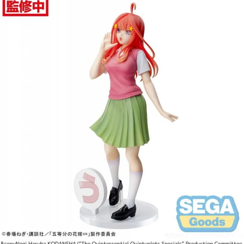 Hot Estatua Luminasta PVC Itsuki Nakano 20 cm The Quintessential Quintuplets Figuras