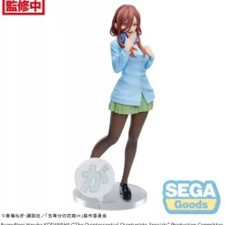 Sega Figuras^Estatua Miku Nakano 20 cm PVC The Quintessential Quintuplets