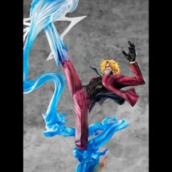 Megahouse Figuras One Piece|Figuras^Estatua One Piece P.O.P K-MAXIMUM Sanji 30 cm