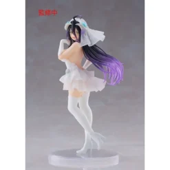 Clearance Estatua Overlord Albedo Wedding Ver. 18 cm PVC Figuras