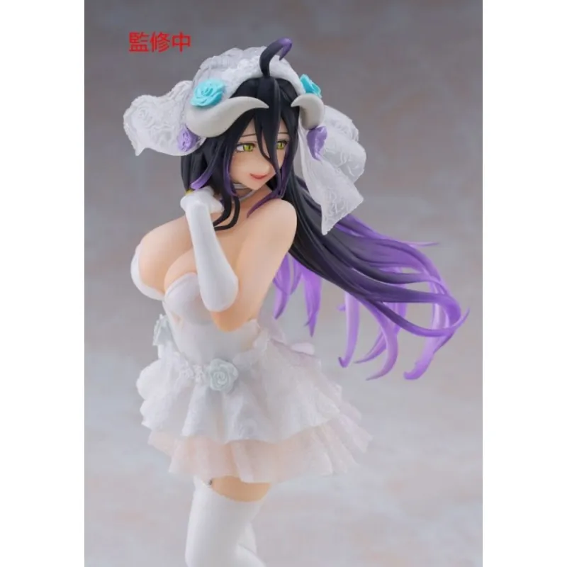 Clearance Estatua Overlord Albedo Wedding Ver. 18 cm PVC Figuras