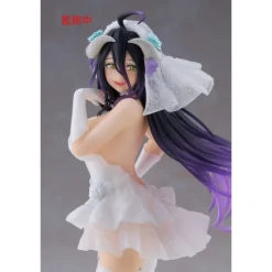 Clearance Estatua Overlord Albedo Wedding Ver. 18 cm PVC Figuras
