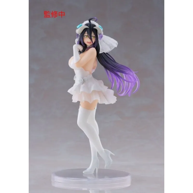 Clearance Estatua Overlord Albedo Wedding Ver. 18 cm PVC Figuras